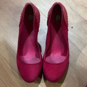 Melissa Vibrant Pink Heels